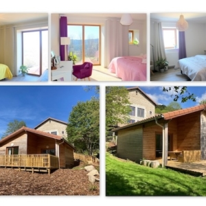 Chambres & Chalets Le Jardin des 4M