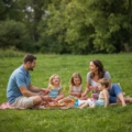 Pique-nique en famille
