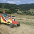 Deval'Kart activité en famille avec les enfants Pilat
